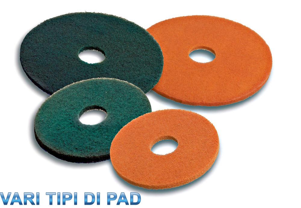 Monospazzola "C 143 H16" Lavapavimenti Tessili Cotto Pietra Gres Marmo Wirbel - Eternal Parquet