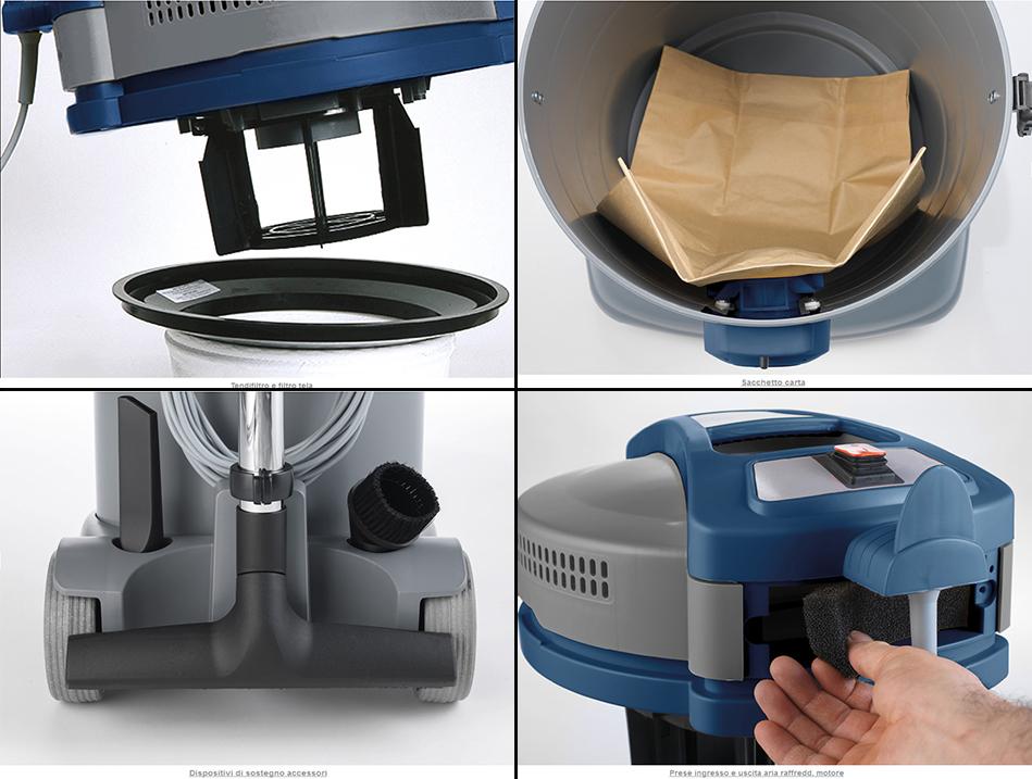 ACCESSORI OPZIONALI PER "POWER D 22 P" ASPIRAPOLVERE WIRBEL 1000W - Eternal Parquet