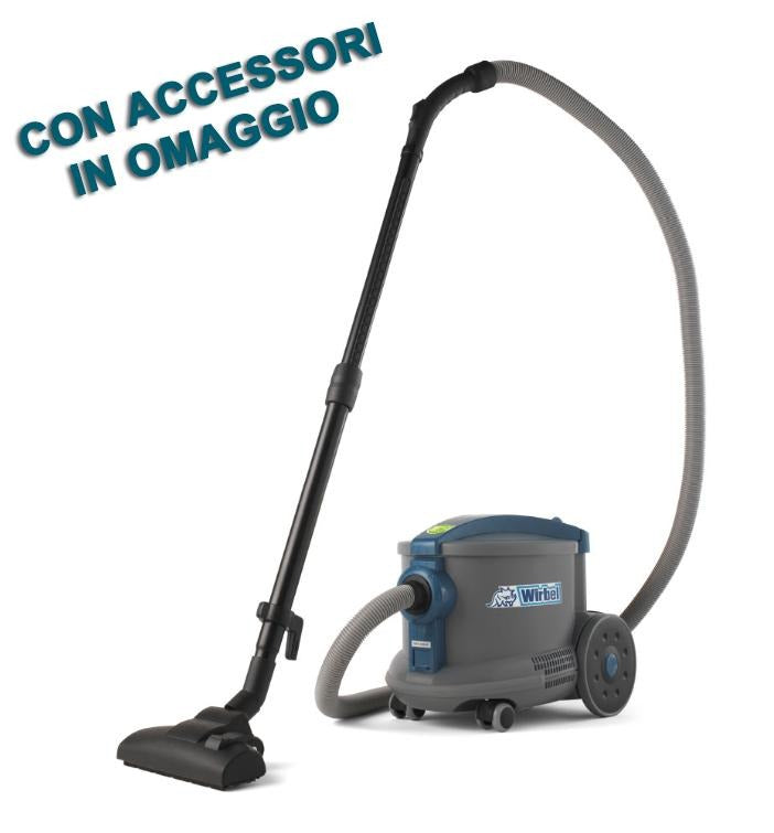 ASPIRAPOLVERE WIRBEL POWER D 12 HE 650W PROFESSIONALE CON ACCESSORI IN OMAGGIO - Eternal Parquet