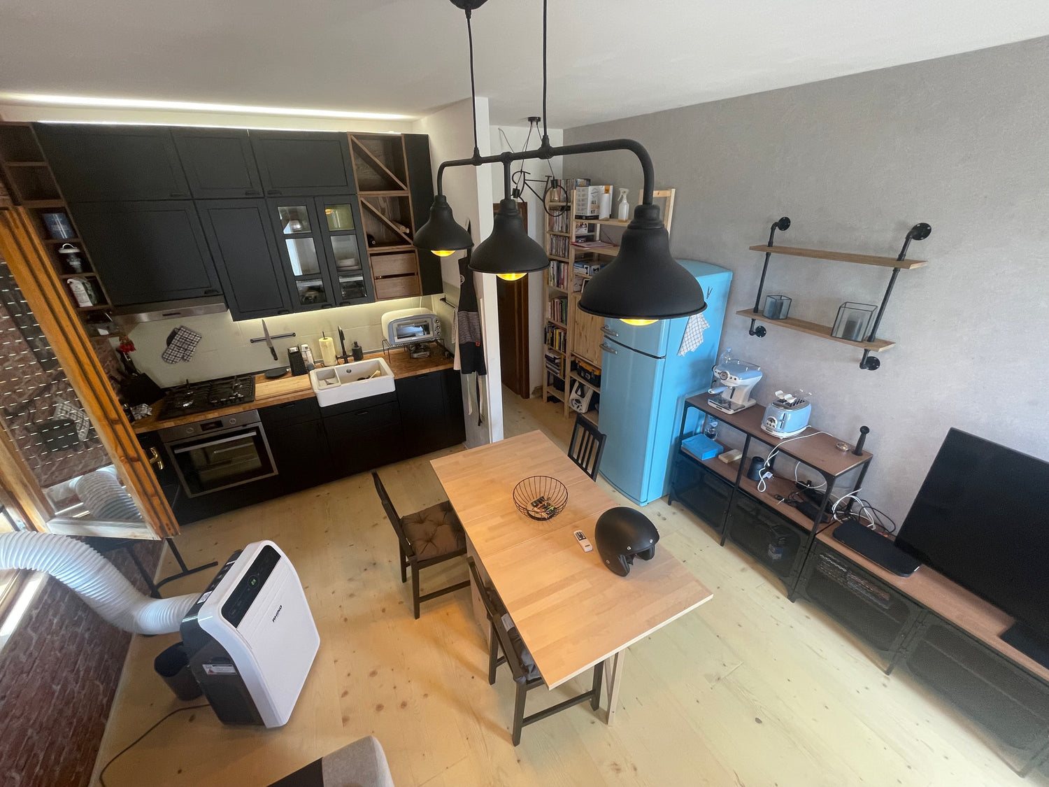 Abitazione privata in stile Industriale con parquet FIEMME 3000
