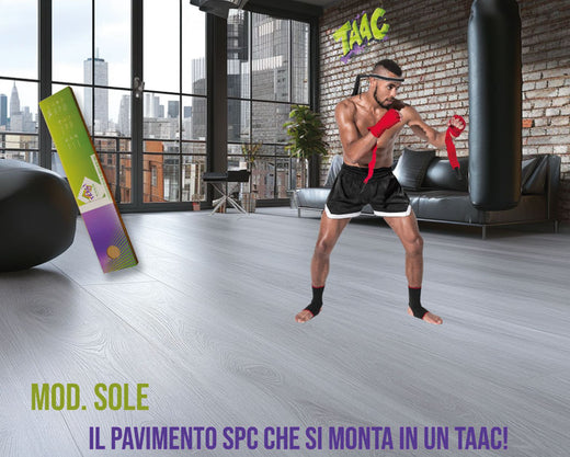 Il Pavimento SOLE SPC Innovativo che Si Monta con un TAAC!