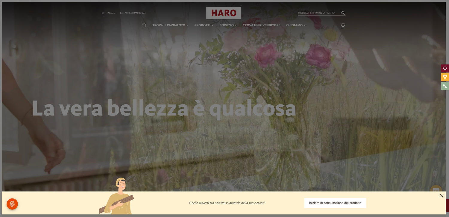 Trovare il parquet di casa tua con HARO oggi è una bella passeggiata!