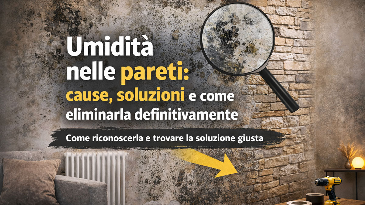 eliminare umidità dalle pareti