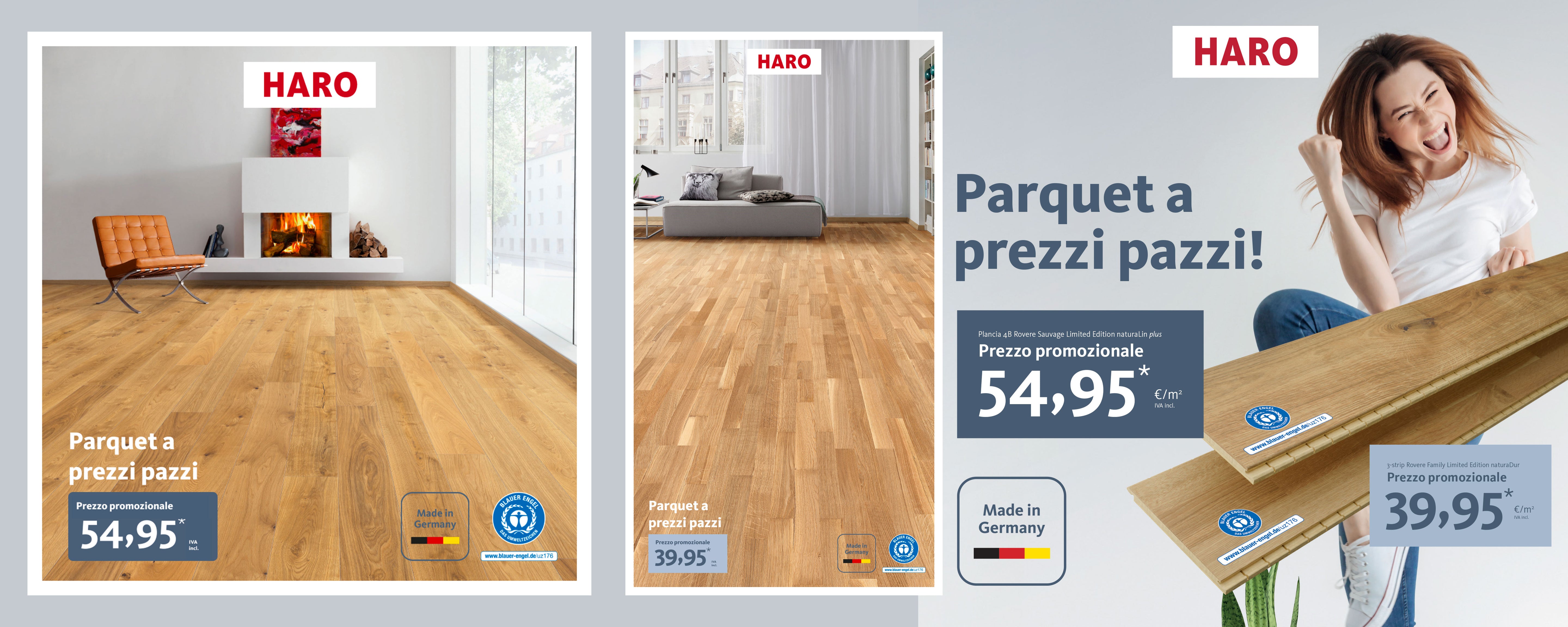 Parquet a prezzi pazzi ! Made in Germany