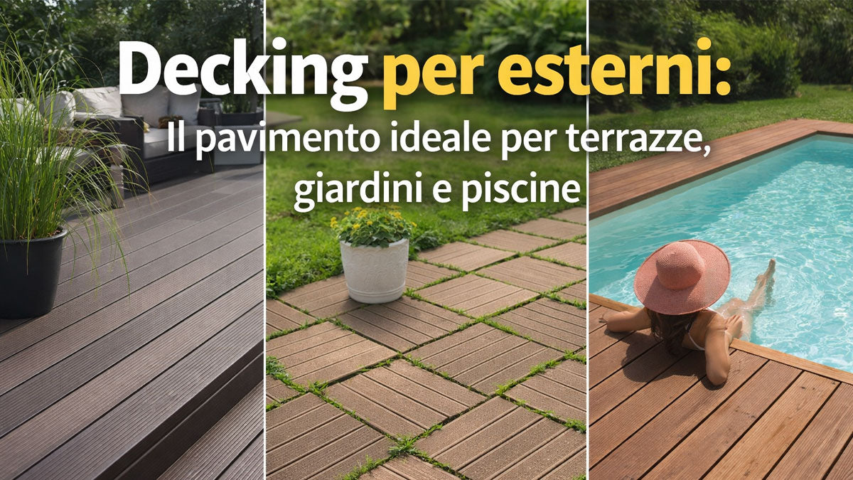 decking pavimenti per esterno