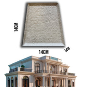 9,99pz *** STOCK *** Fregio capitello cimasa per esterno in xps resinati 14x14x5cm PD053-2 - Eternal Parquet
