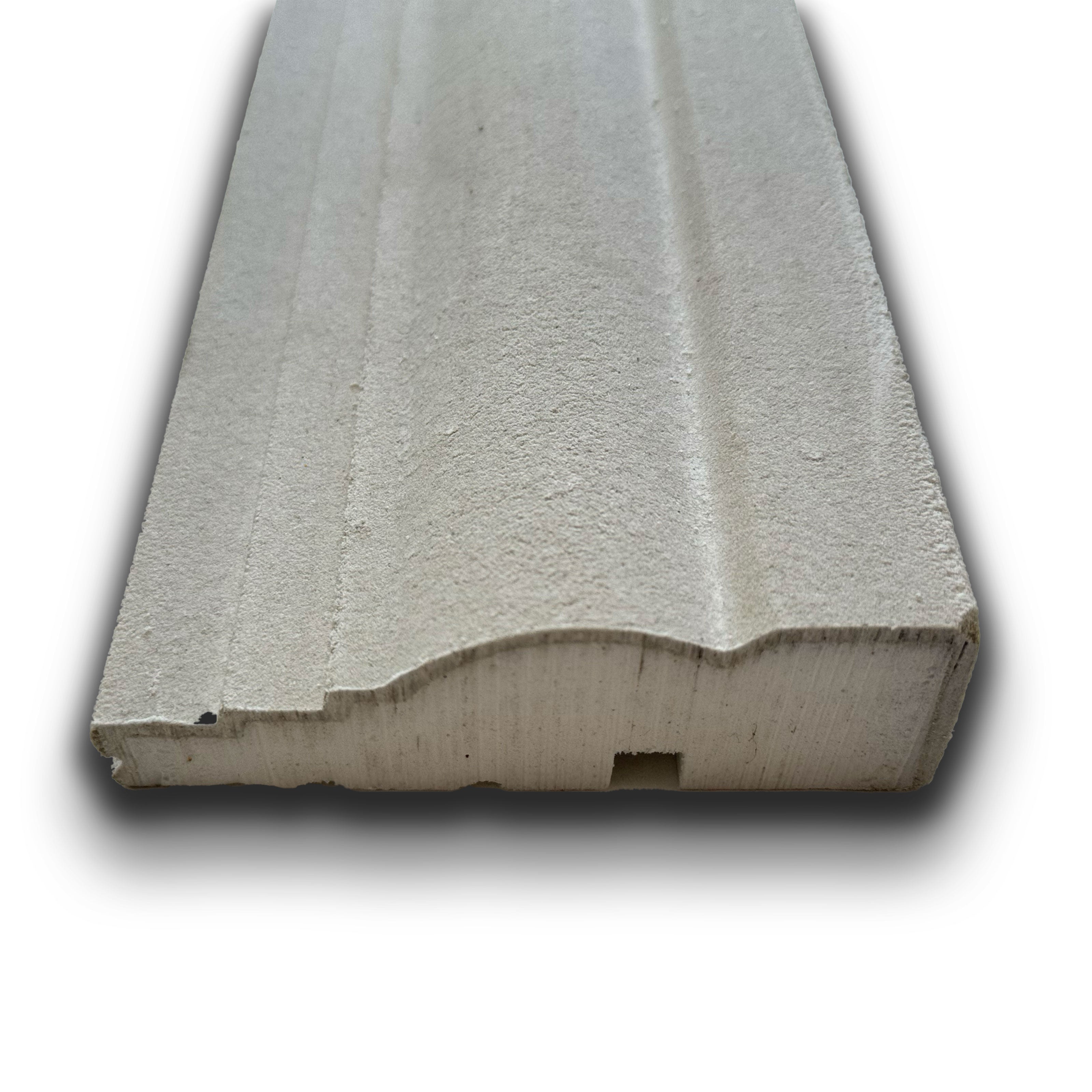 €9,99ml *** STOCK *** Pacco da 28ml di cornice decorativa in XPS Resinata per esterno 12X4X200cm PD073