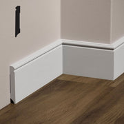 bancale da 86,4ml di Battiscopa BARONETTO in POLIMERI FeelingWood-HD 101x15mm - BIANCO - Eternal Parquet