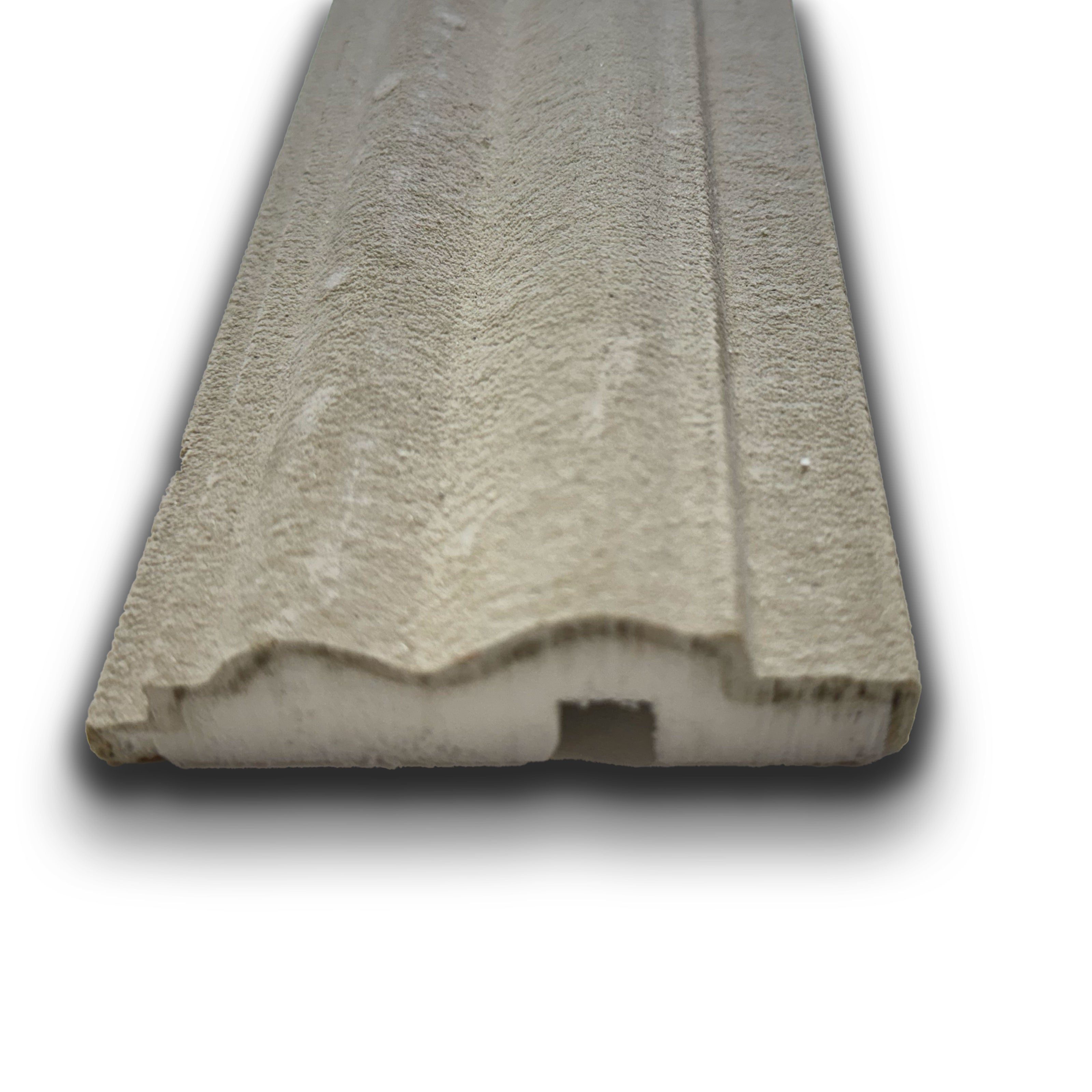 €7,99ml *** STOCK *** Pacco da 24ml di cornice decorativa in XPS Resinata per esterno 8,5X2,5X200cm PD104