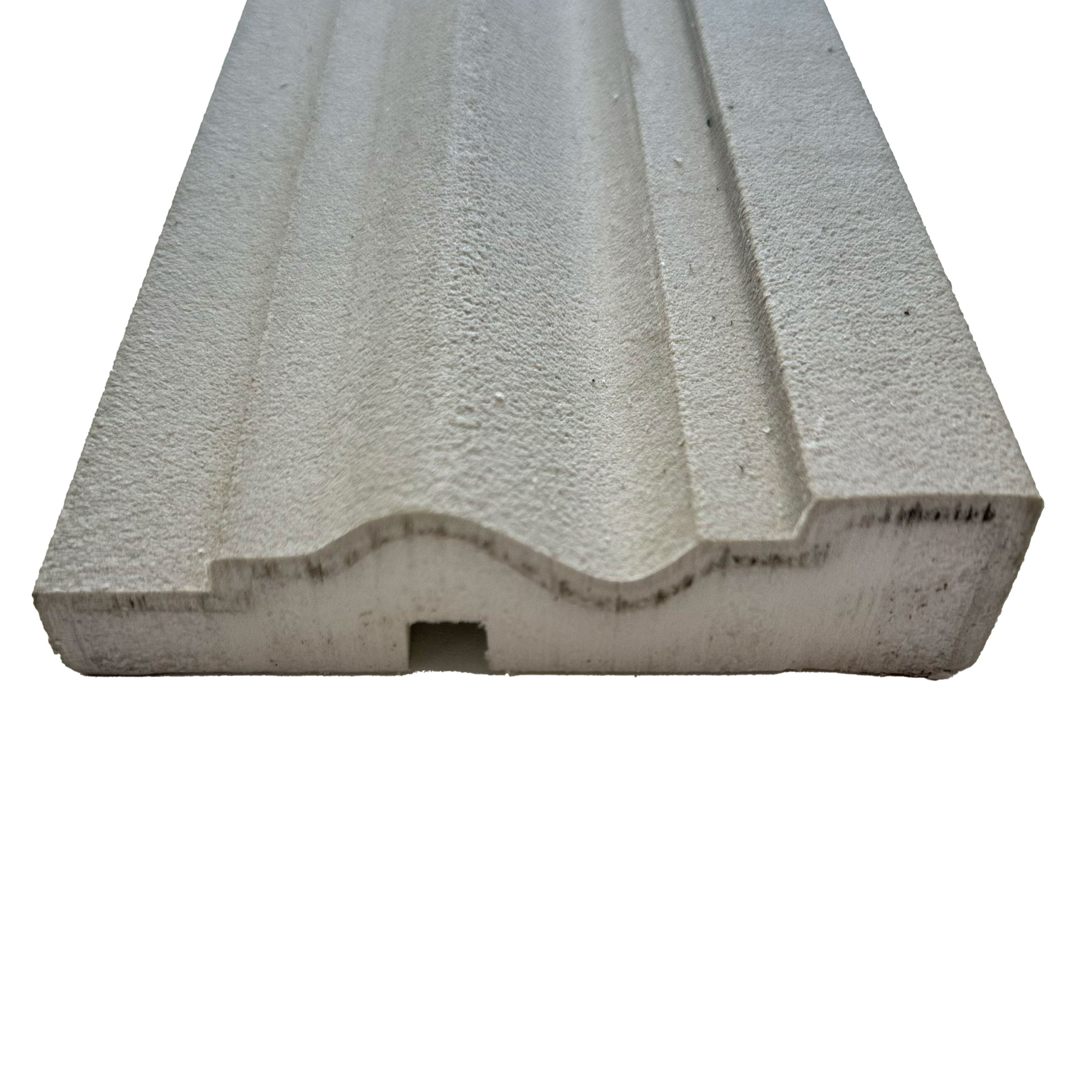 €8,99ml *** STOCK *** Pacco da 20ml di cornice decorativa in XPS Resinata per esterno 11,5X3X200cm PD113