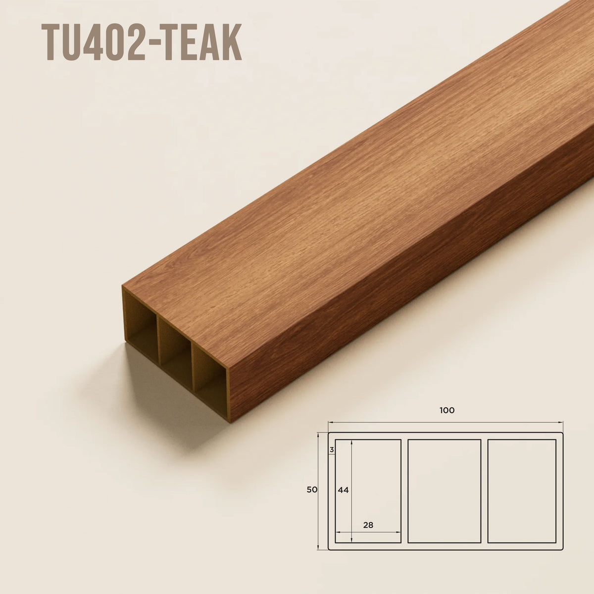SIPA BOLD Divisorio Frangiluce Separè in PVC Effetto Legno – Singole Doghe Fisse o Girevoli + accessori 100x50x2900mm