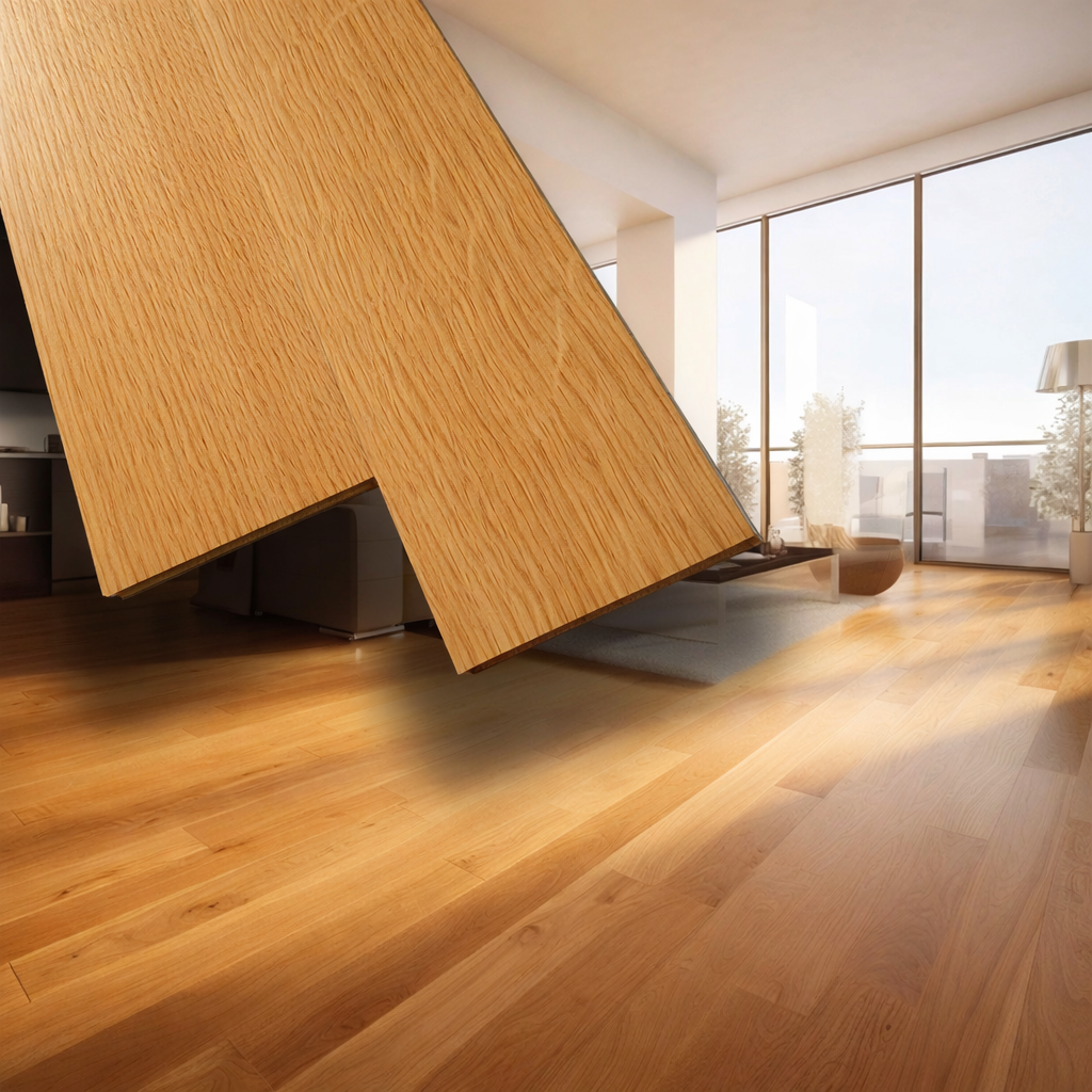 €24,90mq * STOCK GARBELOTTO * Lotto da 24mq di Maxilistone prefinito Rovere Mielato spazz. 12x120x/1000/1300 - Eternal Parquet