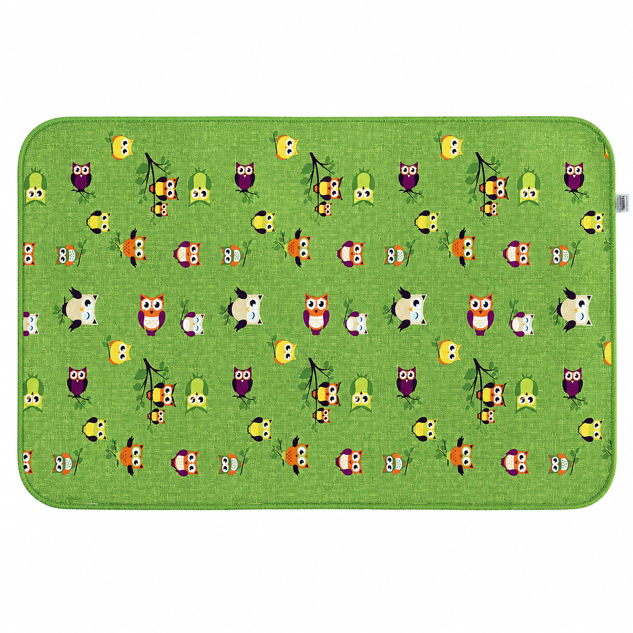 Tappeto passatoia Bordato 4 lati in stoffa decorata resistente e fondo in PVC antiscivolo varie misure Made in Italy