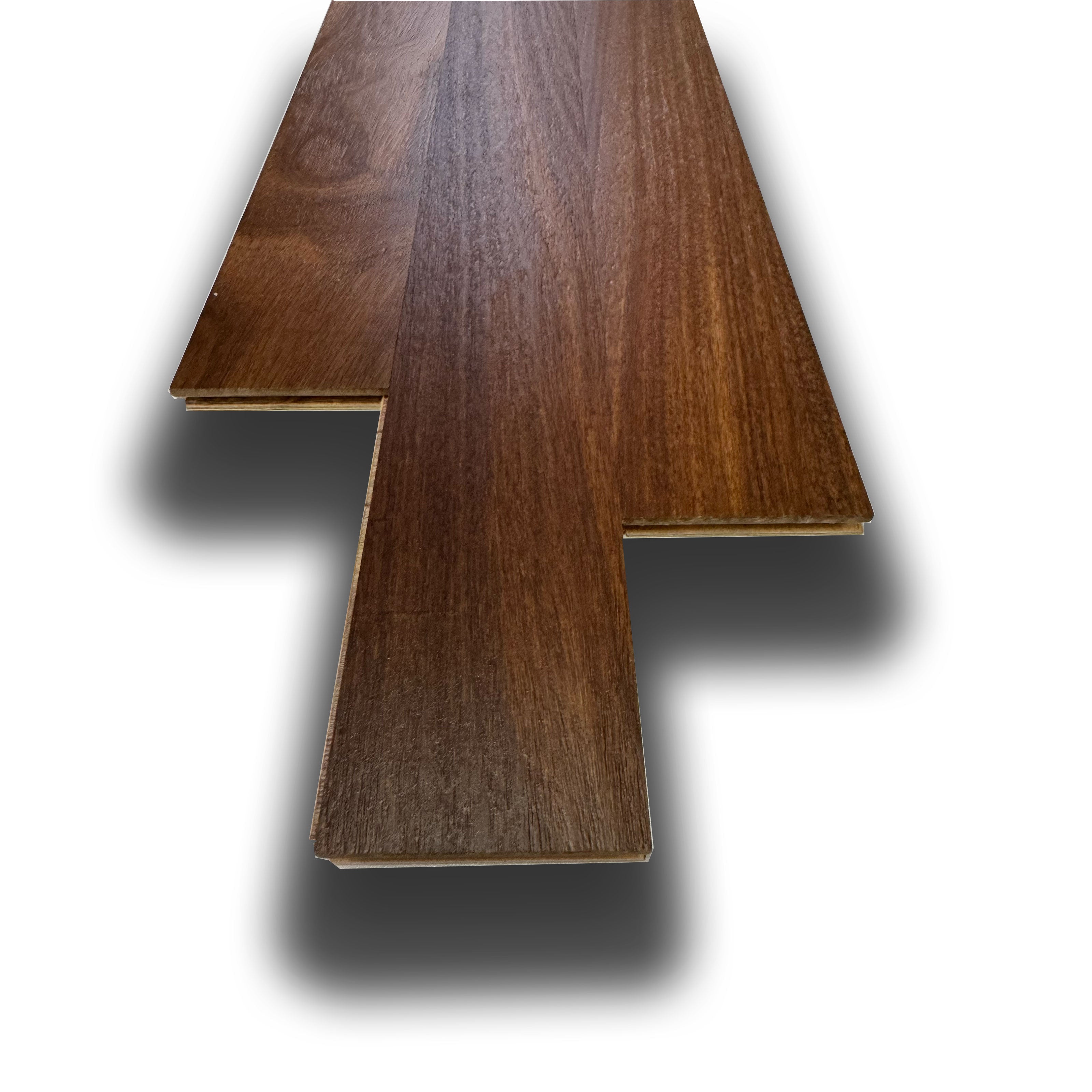 €25,90mq * STOCK GARBELOTTO * Lotto da 36mq di Parquet prefinito spazzolato AFRORMOSIA 10x70x400/700 - Eternal Parquet