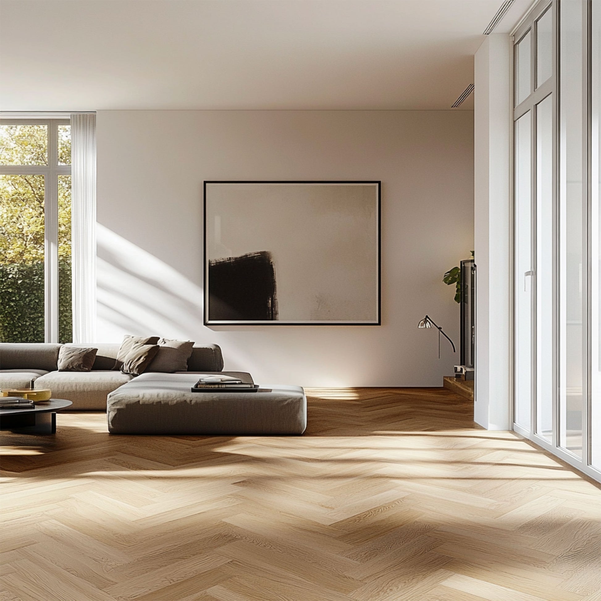 TAAC! il Pavimento a SPINA SPC in Polvere di Pietra Fast-click 5mm (sp.4+1) 750x150mm mod. BETELGEUSE - Eternal Parquet