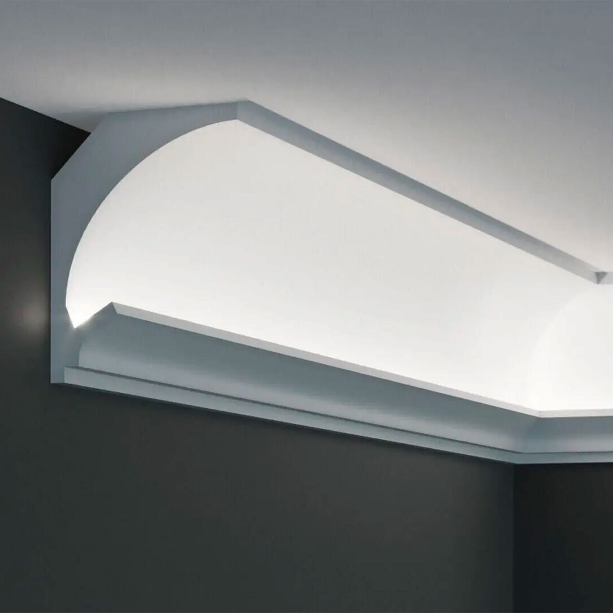 €4,63ml *** STOCK ***. Pacco da 86ml di cornice XPS Con alloggio LED 70X90x2000 KD201A - Eternal Parquet