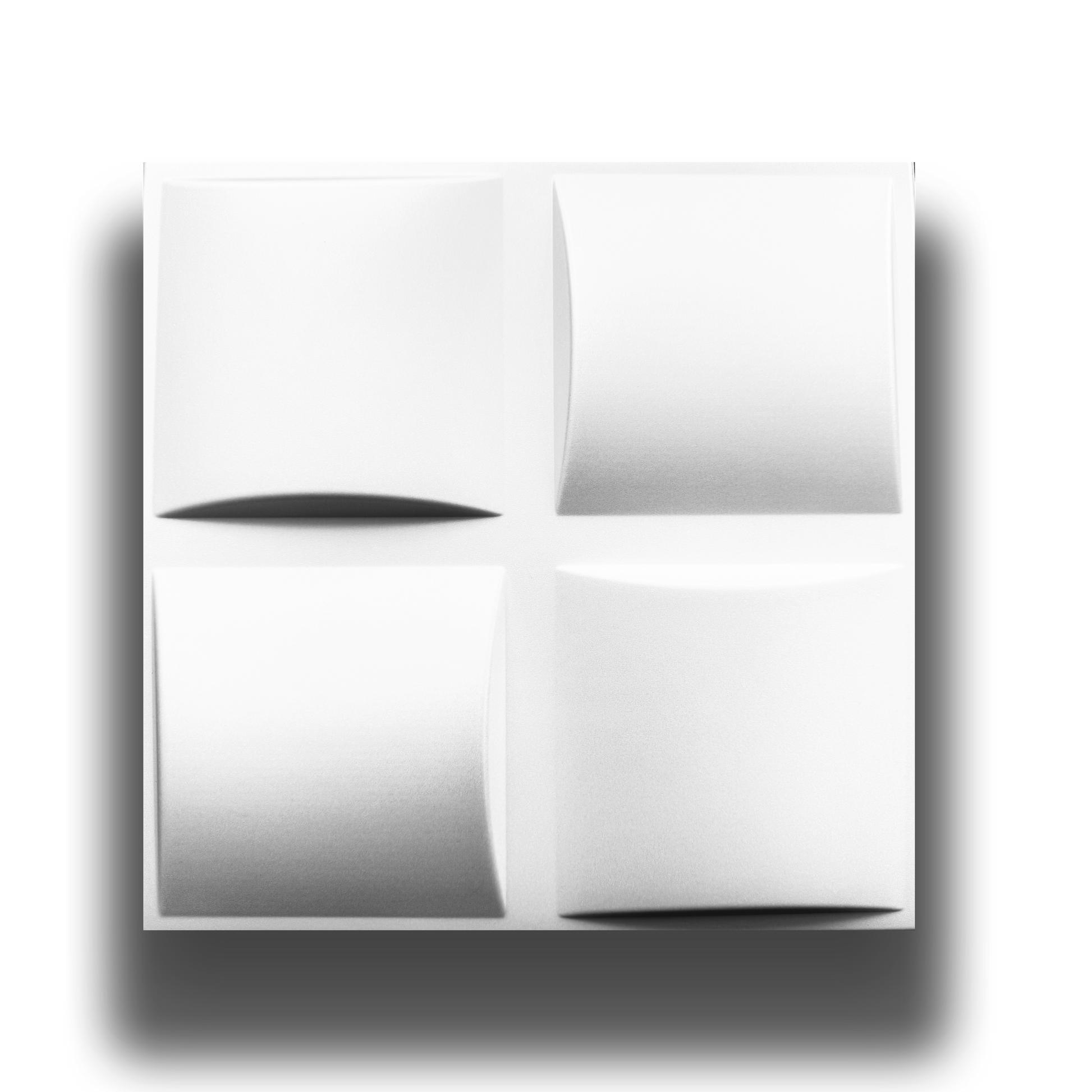 10 o 20mq (40 oppure 80 pezzi) di pannello decorativo 3D a soffitto in EPS isolante 50x50cm DOMINO - Eternal Parquet