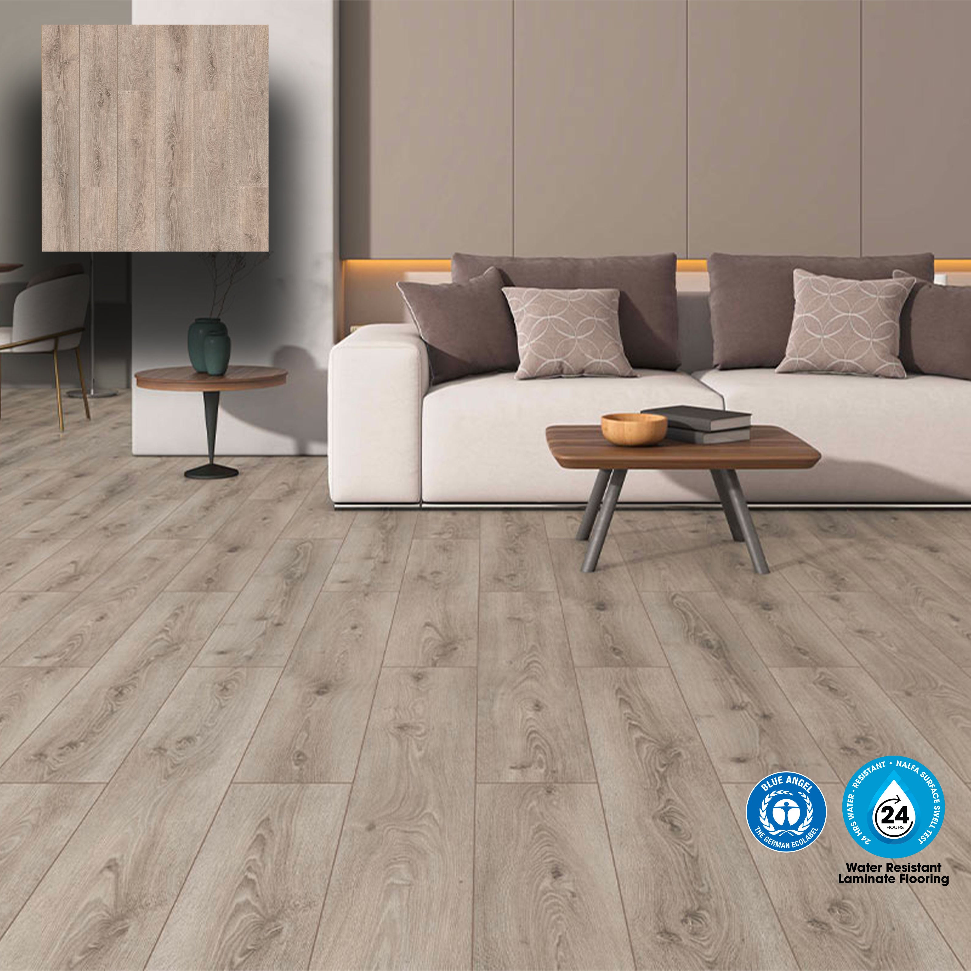 Pavimento in laminato 8mm AC4 Click bisell. Spazz. a registro ERASMUS 193x1205 HYDRO 24H (copia) Eternal Parquet