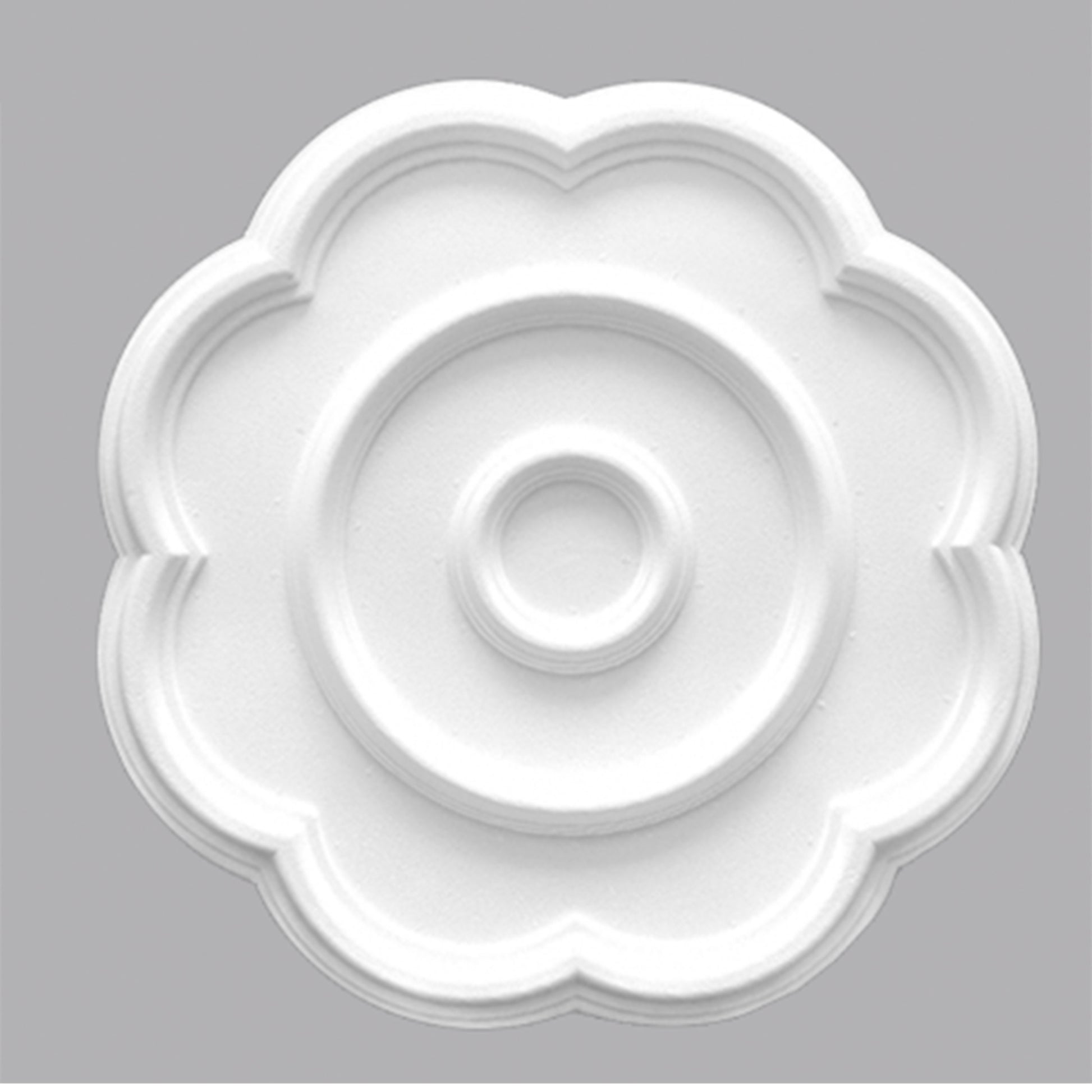 * SUPER PREZZO * Rosone decorativo 3D a soffitto mod. FLOWER lampadario in XPS 54cm - Eternal Parquet