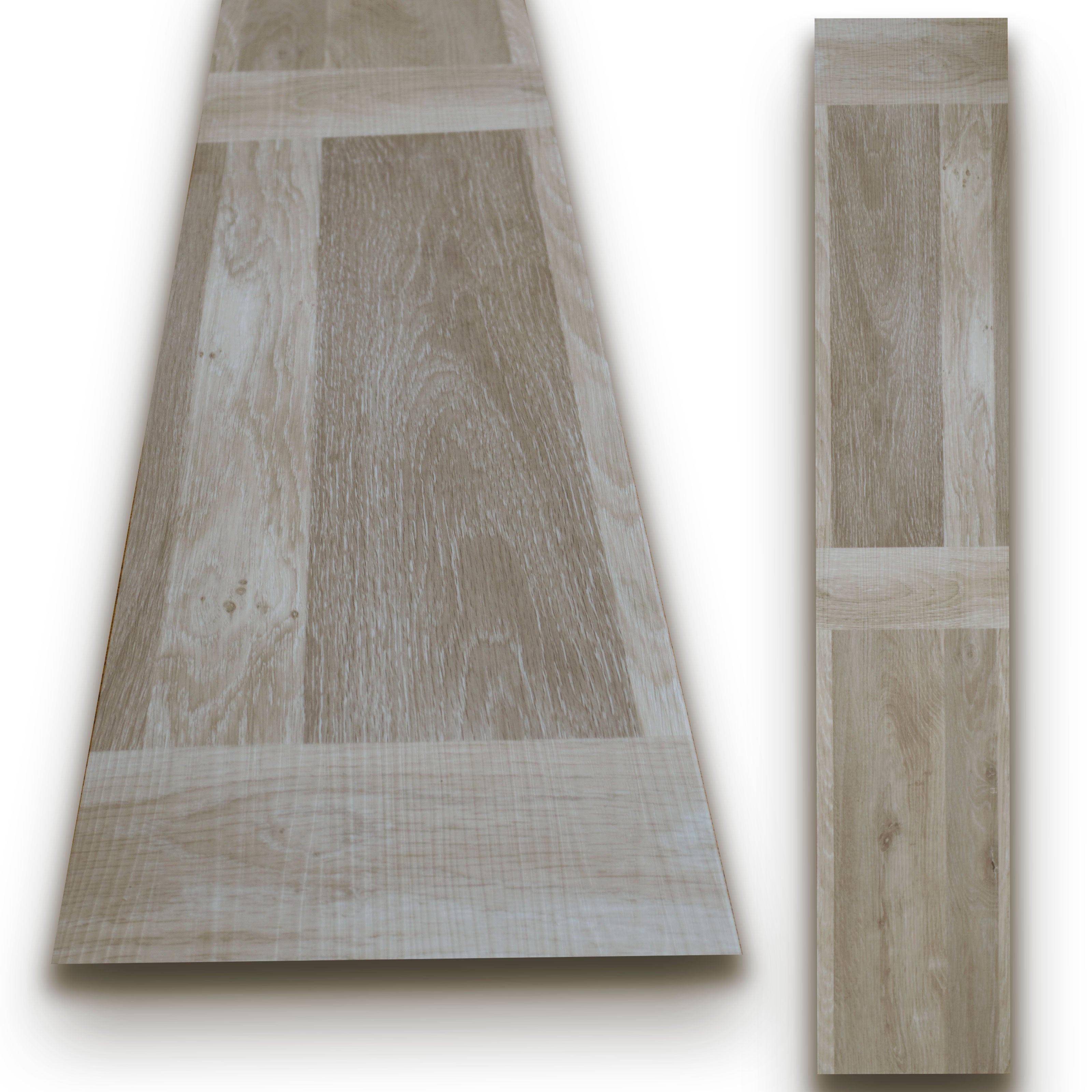 €4,99 al mq ***STOCK*** Pavimento  LVT AC5 da incollare in Listoni 121x22cm spessore 2,5mm ROVERE GRIGIO CREMA