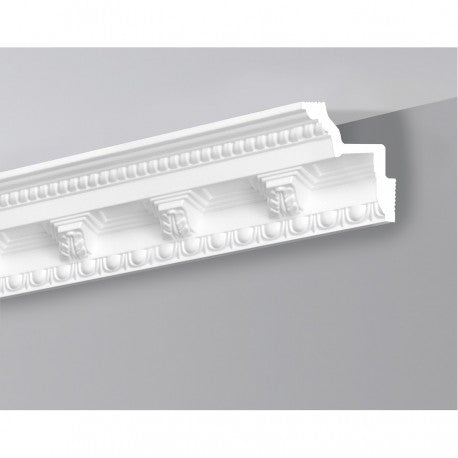 €2,49ml *** STOCK *** Pacco da 28ml di cornice decorativa in polistirene compatto XPS 95X100x2000 LD19G - Eternal Parquet