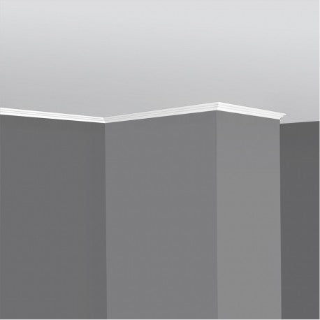 €0,29ml *** STOCK *** Pacco da 450ml di cornice decorativa in XPS compatto 25X16x2000 LD25E - Eternal Parquet
