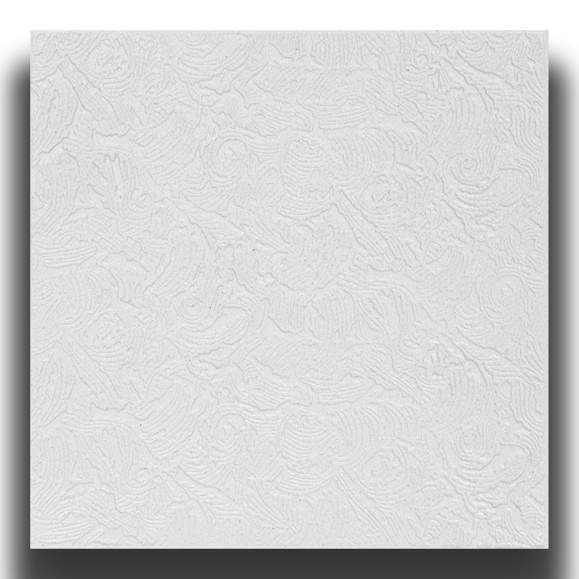 10 o 20mq (40 oppure 80 pezzi) di pannello decorativo a soffitto in polistirene compatto 50x50cm (spess. 1cm) LIZBONA - Eternal Parquet