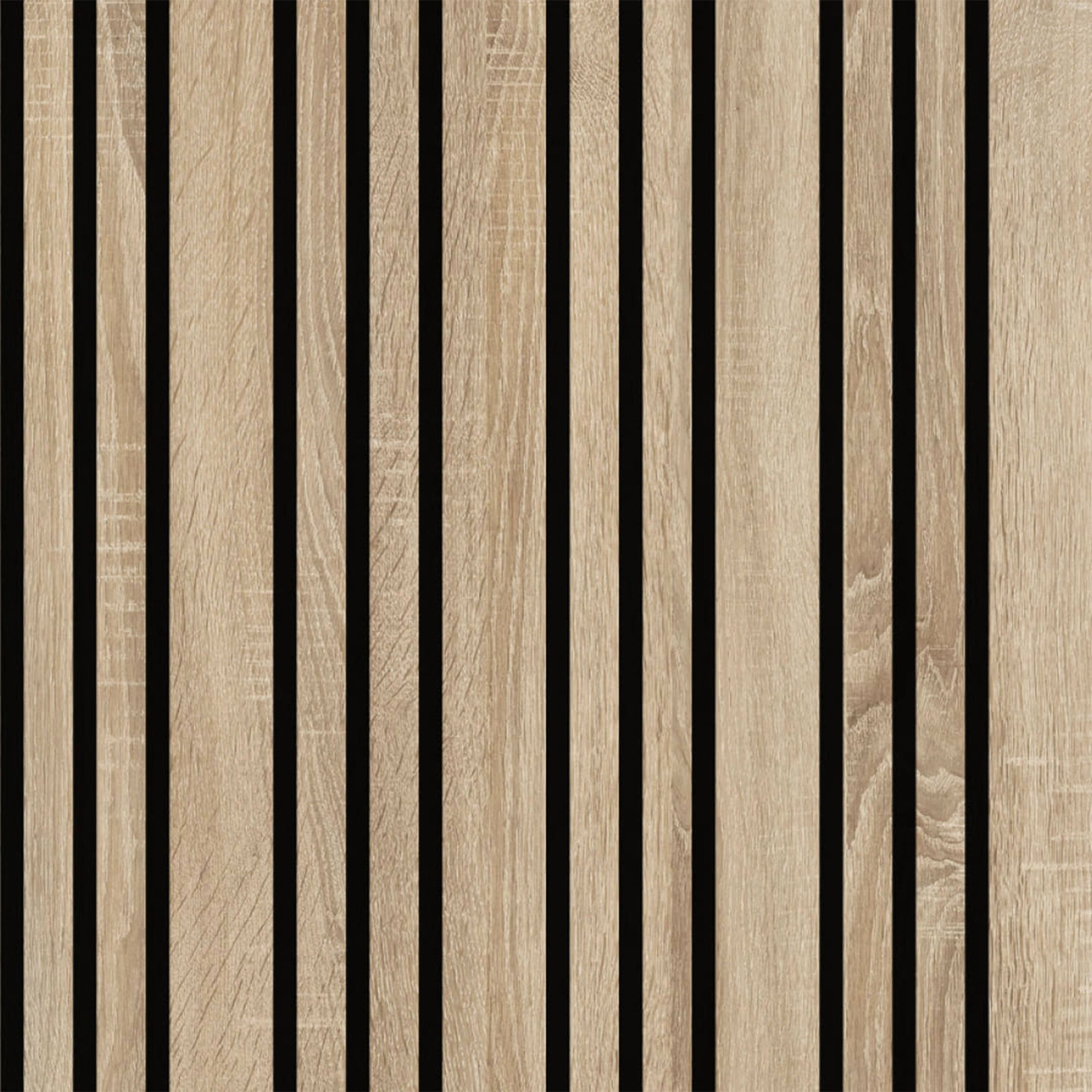 Pannello ACUSTICO arrotolabile (1,66mq) a Lamelli in Fibra di legno  mis. 9x600x2780mm NATURALE - Eternal Parquet