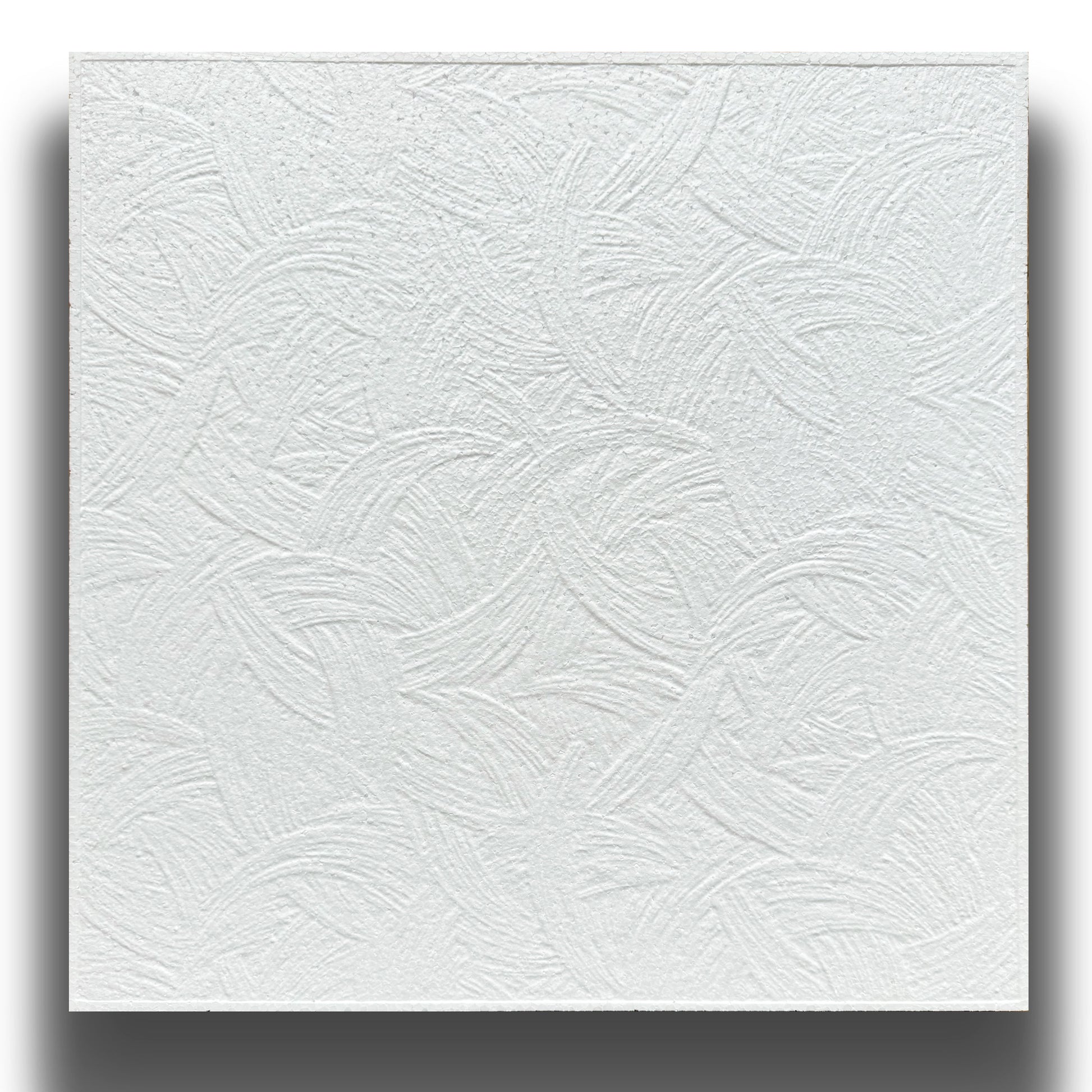10 o 20mq (40 oppure 80 pezzi) di pannello decorativo a soffitto in polistirene compatto 50x50cm (spess. 1cm) PALERMO - Eternal Parquet
