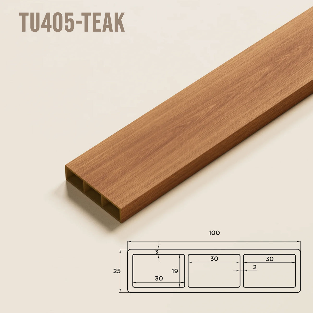 SIPA SLIM Divisorio Frangiluce Separè in PVC Effetto Legno – Singole Doghe Fisse o Girevoli + accessori 100x25x2900mm