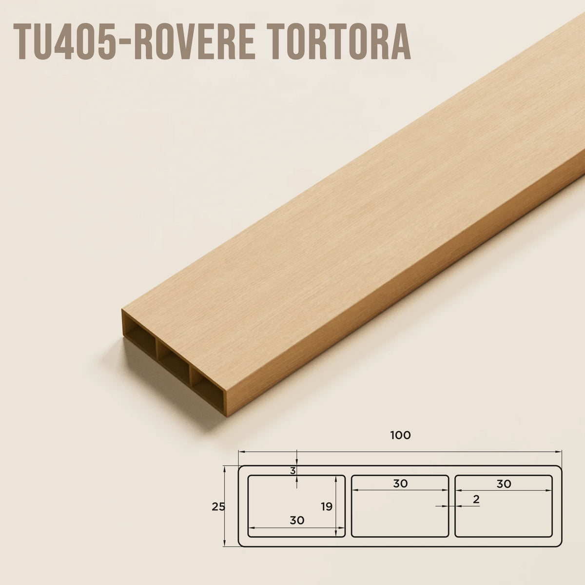 SIPA SLIM Divisorio Frangiluce Separè in PVC Effetto Legno – Singole Doghe Fisse o Girevoli + accessori 100x25x2900mm