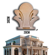 9,99pz *** STOCK *** Fregio capitello cimasa per esterno in xps resinati 20x30X2xcm PD02 - Eternal Parquet