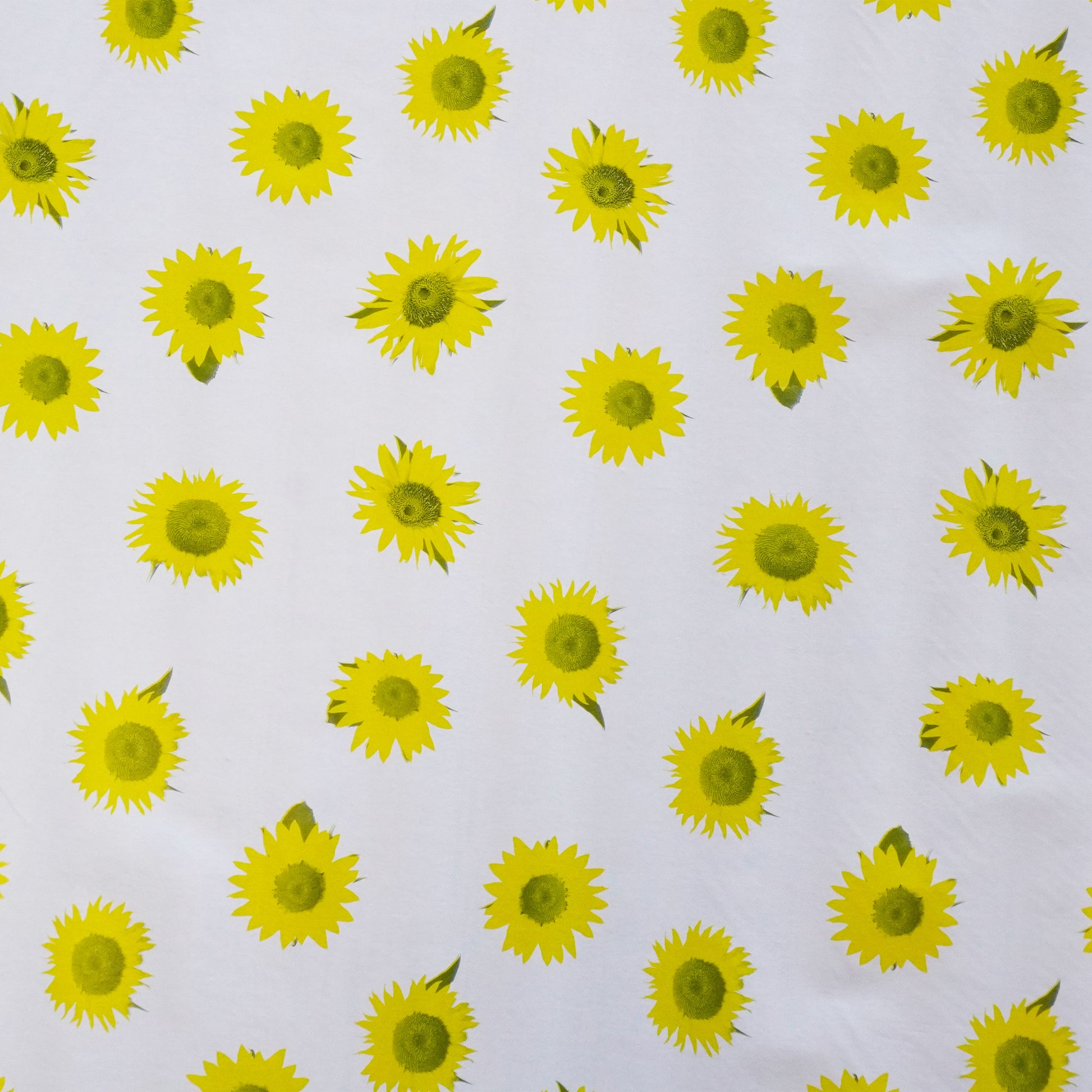 ***MEGA STOCK*** Rotolo da 20 metri (H140cm) di Tovaglia PVC telata cerata Per Casa, Sagre, Pizzerie PICCOLI GIRASOLI - Eternal Parquet