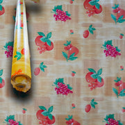 ***MEGA STOCK*** Rotolo da 20 metri (H140cm) di Tovaglia PVC telata cerata Per Casa, Sagre, Pizzerie POMODORI - Eternal Parquet