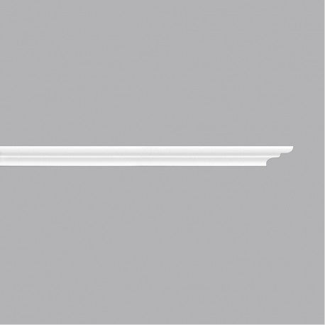 €0,29ml *** STOCK *** Pacco da 450ml di cornice decorativa in XPS compatto 25X16x2000 LD25E - Eternal Parquet