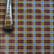 ***MEGA STOCK*** Rotolo da 20 metri (H140cm) di Tovaglia PVC telata cerata Per Casa, Sagre, Pizzerie QUADRI GIALLI - Eternal Parquet