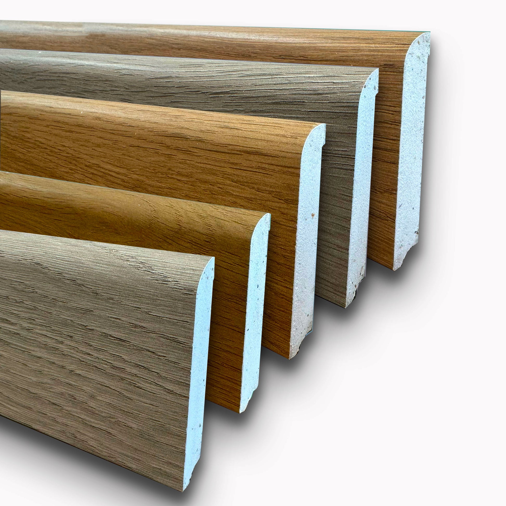 Battiscopa in polistrutturato coordinati linea SPC 70X10mm BC idrorepellenti - Eternal Parquet