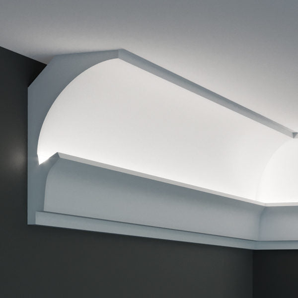€15,00 a barra *** STOCK *** Pacco da 2 barre di cornice XPS  Con alloggio LED 150X90x1150 KD202 - Eternal Parquet