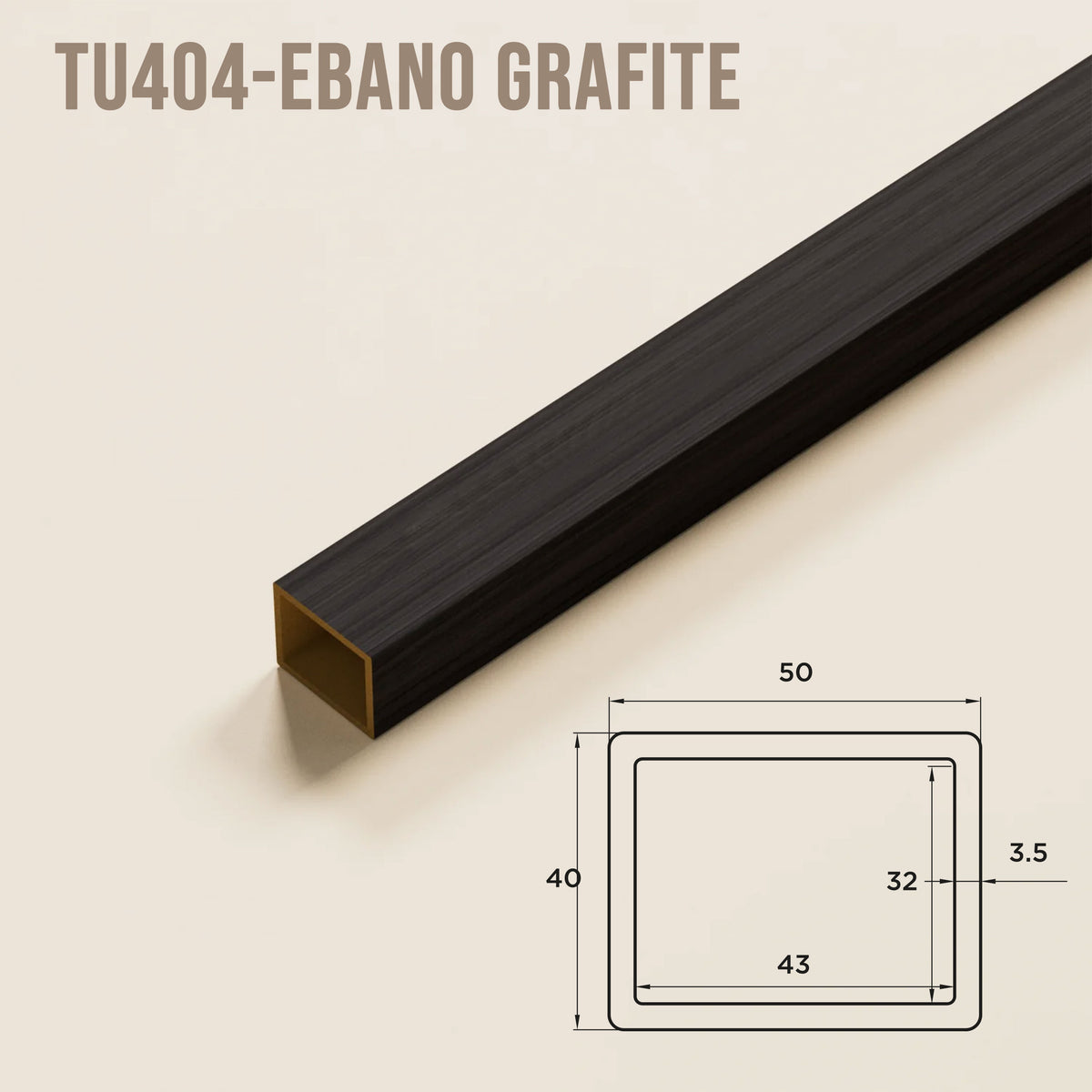 SIPA MINI Divisorio Frangiluce Separè in PVC Effetto Legno – Singole Doghe Fisse o Girevoli + accessori 50x40x2900mm