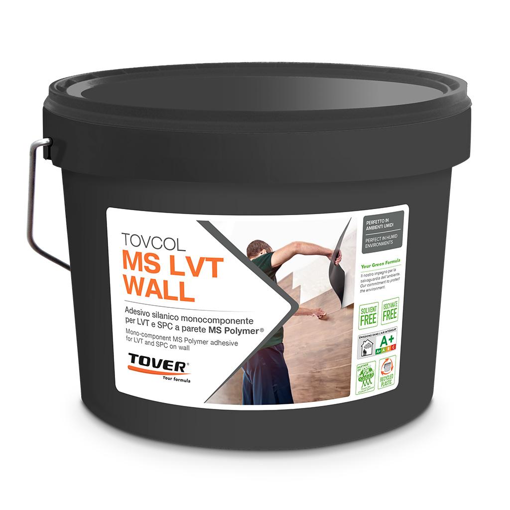 Kg5 di TOVCOL MS LVT WALL colla per esterno/int. anche verticale cappo