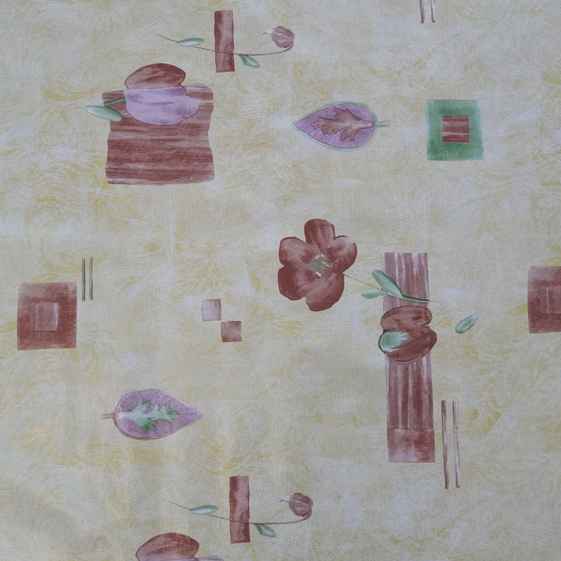 ***MEGA STOCK*** Rotolo da 20 metri (H140cm) di Tovaglia PVC telata cerata Per Casa, Sagre, Pizzerie ACQUERELLO - Eternal Parquet