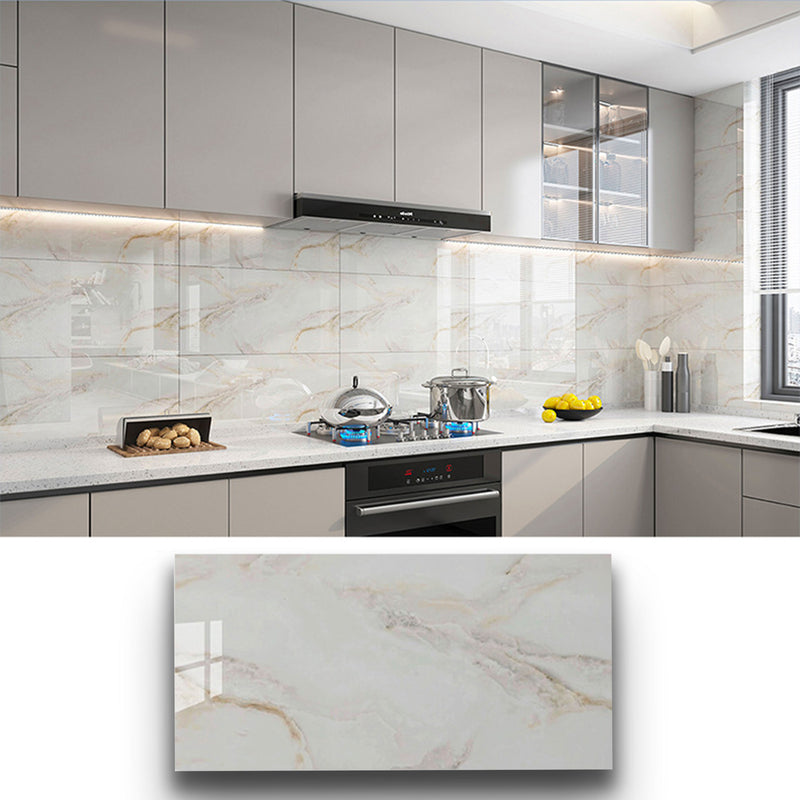 Zelfklevend PVC-panelen effect marmer/graniet 60x30x cm luxe, isolatie, waterafstotend, brandveilig