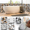 4 pack 3D Panelen Zelfklevend PVC 30X 30cm diverse ultra-realistische decoraties ideaal voor badkamers en keukens