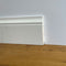 Battiscopa PREMIUM in legno MASSELLO mod.BAROCCO 120x16 laccato bianco liscio (prezzo al metro)