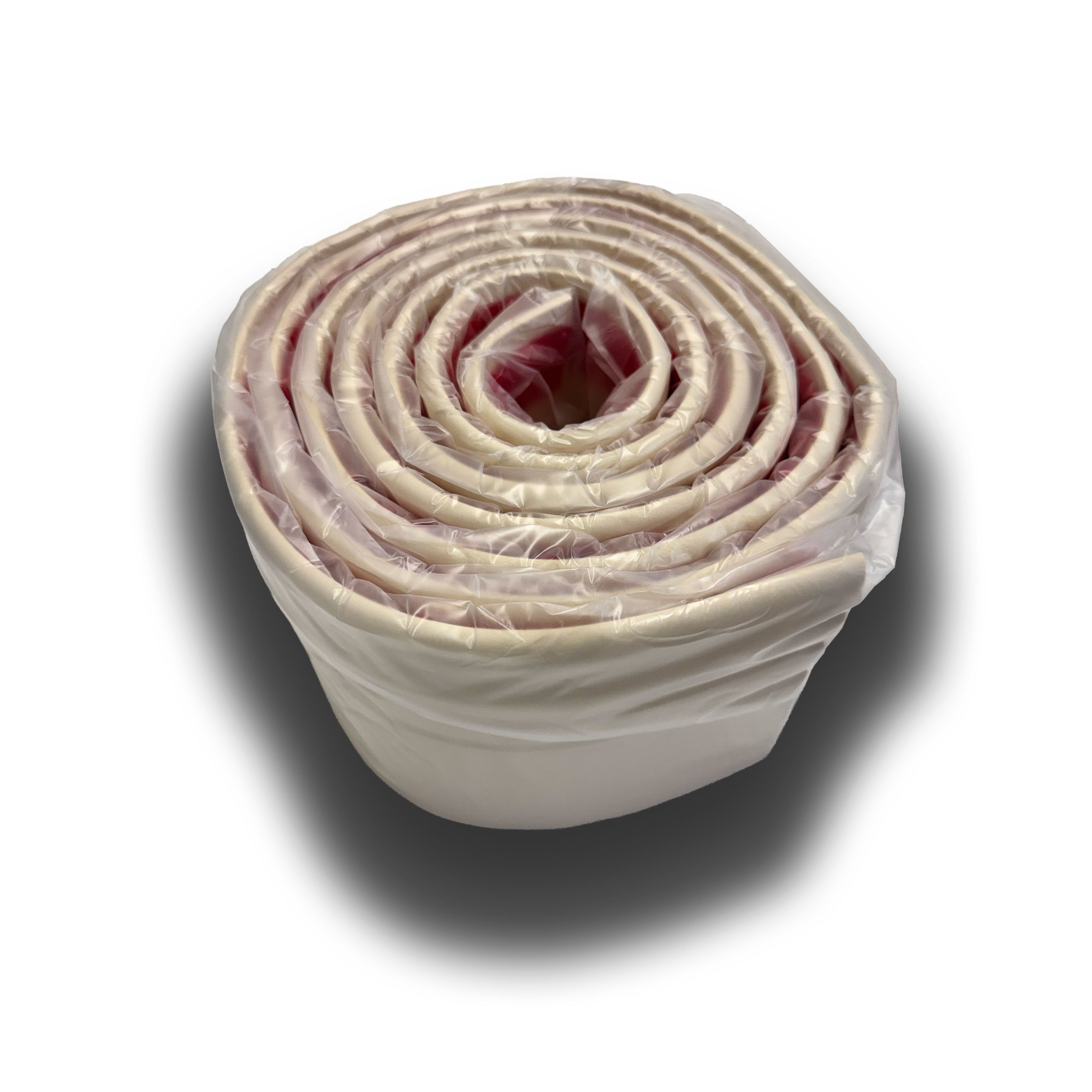 Pacco da 3 metri lineari di Battiscopa DUCALE autoadesivo flessibile AVORIO 155x12mm (niente colla chiodi e tagli)