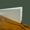 Battiscopa PREMIUM in legno MASSELLO BC 91x15 laccato bianco liscio (prezzo al metro)