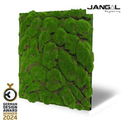 JANGAL Pannelli acustici Modulabili in FLORA sintetica ULTRAREALISTICA 52x52cm mod. BIG BULK - Eternal Parquet