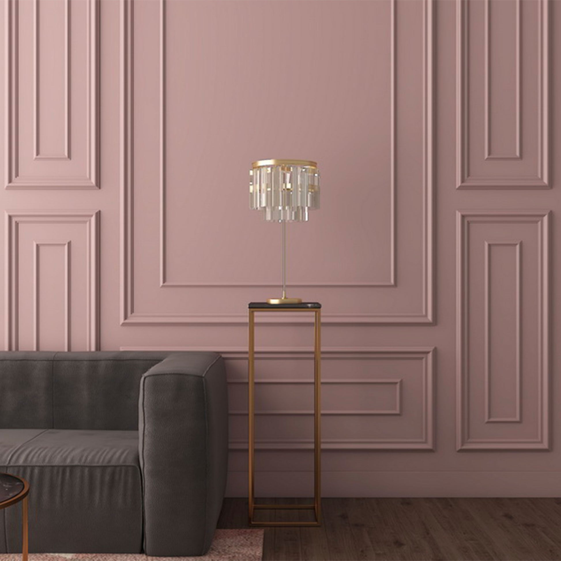 Cornice per boiserie in POLIMERI FeelingWood-HD 30x14mm - BIANCO (prezzo al metro) - Eternal Parquet