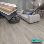 Pavimento SPC in Polvere di Pietra click 5mm HI-RES 1220x228mm (sp. 4+1) mod. BOSLAND - Eternal Parquet