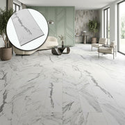 €4,99 al mq ***STOCK*** Pavimento  LVT AC5 da incollare in Piastelle 60x30cm spessore 2,5mm CARRARA